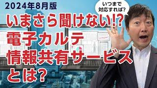 いまさら聞けない電子カルテ情報共有サービスとは－2024年8月版