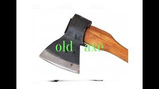 axe restoration (hatchet leopard color)