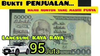 AUTO LANGSUNG KAYA ⁉️ bukti penjualan uang kertas 50 ribu rupiah Suharto.