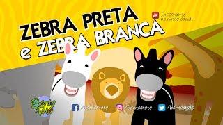 Bento e Totó - Zebra Preta e Zebra Branca (Desenho Infantil)