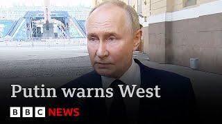 Putin warns West it risks “fighting  Russia” if it lets Ukraine use long-range missiles | BBC News