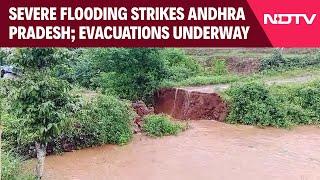 Andhra News Today | Severe Flooding Strikes Andhra Pradesh; Evacuations Underway In Low-Lying Areas