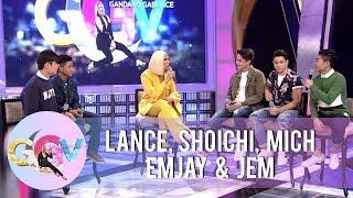 Vice Ganda meets Lance, Shoichi, Mich, Emjay, and Jem | GGV