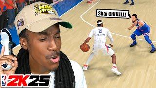 Pure Hoops W/ Shai Gilgeous-Alexander In NBA 2k25 Play Now Online