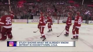 No surprise: Detroit is still Hockeytown, USA - and there's a study to prove it