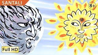 The Wind and the Sun: Learn Santali with subtitles - Story for Children "BookBox.com"