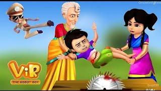 Vir The robot boy full Episode | Vir | Robot boy | Robo boy suit on | Veer | Shiva cartoon | #vir