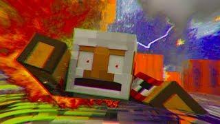 DONT go out at HALLOWEEN!! - Minecraft Animation Collab