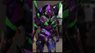 Neon Genesis Evangelion cosplay EVA 1 real robot!! #shorts  #anime