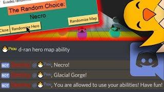 Evades.io Randomizer & Discord Bot // New script and discord bot for challenges on evades