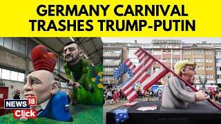 German Carnival Floats Mock Trump, Putin, And Far-right Afd Leader | Putin Trump | Zelenskyy | N18G