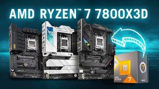 Die besten ASUS ROG und TUF Gaming Mainboards für AMD Ryzen 7 7800X3D