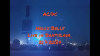 AC/DC - Hells Bells, live in Bratislava, 21.7.2024