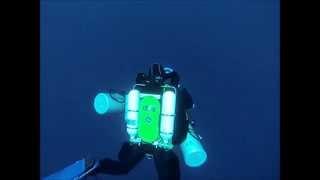 Nurkowanie na B-17 - rEvo rebreather