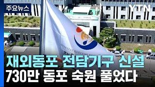 "재외동포 전담기구 신설"...730만 '숙원' 풀었다 / YTN