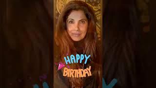 Happy Birthday  Ma'am Dimple Kapadia  #happybirthday #DimpleKapadia #bollymania #Rishi_Suniel