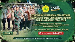 [LIVE] PEMBINAAN KESADARAN BELA NEGARA (PKBN) TAHUN AKADEMIK 2024-2025 UNPAK [HARI KE-2]