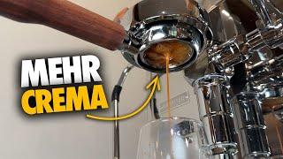 MEHR CREMA? 5 Tipps für mehr Crema in Ihrem Espresso!