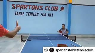 Table tennis  Training