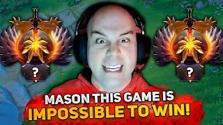 THIS GAME IS IMPOSSIBLE TO WIN! MASON plays on CLINKZ with 4 BAD PLAYERS in TEAM!