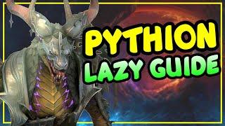 PYTHION - Different F2P GUIDE | Raid: Shadow Legends