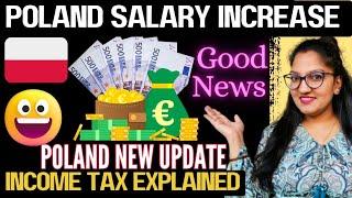 Salary Increase In Poland 2024 | Income Tax Explained |  New Update | Chandni In Europe