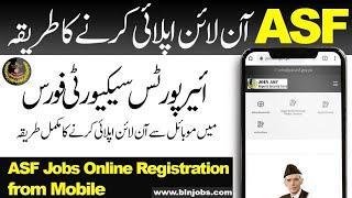 ASF Jobs Online Apply from Mobile