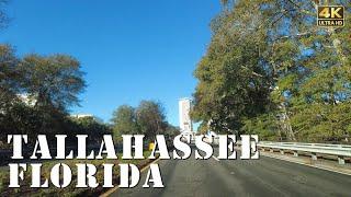 Tallahassee, Florida - [4K] Downtown Tour