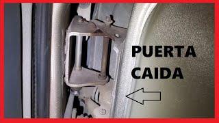 Como Arreglar Puerta Caida de Auto / Coche  (+Trucos)