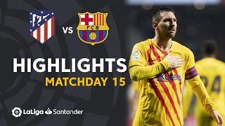 Highlights Atlético de Madrid vs FC Barcelona (0-1)