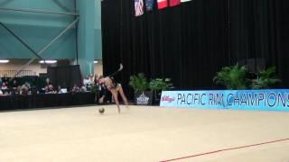 Julia Garbuz - Ball Final - 2012 Kellogg's Pacific Rim Championships