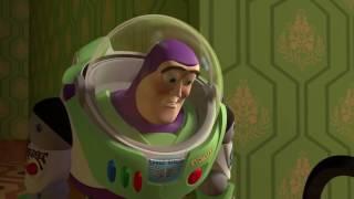 Toy story Buzz sees that he's a toy
