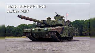Türkiye Officially Starts Mass Production of Altay Main Battle Tank For TSK and Exports