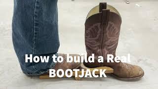 how to build a boot jack #shopclass #cowboy #cowgirl #bootjack #woodworking  #leather #creative