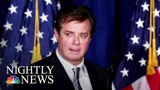 FBI Searches Home Of Former Donald Trump Campaign Manager Paul Manafort | NBC Nightly News