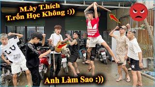 Biến Căng !! Hoàng Em Gank Xử LÍ Hùng Đơ T.rốn Học Đi C.hơi Bi A 3 Gậy