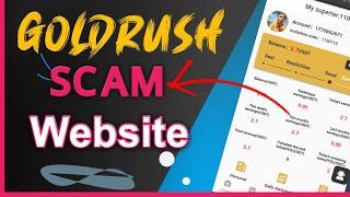 gold rush real or fake website review | Gold rush website is scam or legit full review | gold rush