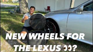 Bought my dream wheel  for the Lexus , now it’s time to test fit !!