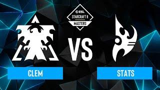 Clem vs. Stats - ESL SC2 Masters: Spring 2024 Finals - Winners Stage