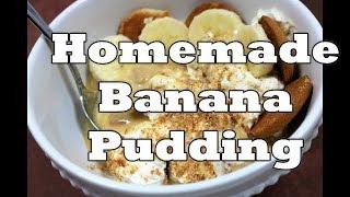 HOMEMADE BANANA PUDDING | FROM SCRATCH | OLD-FASHIONED | Chef Lorious