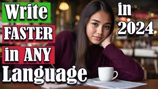 How to Write in a Foreign Language Even as a Beginner