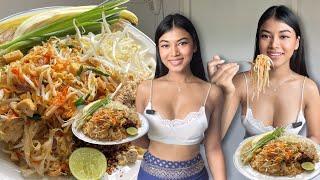 Easy Authentic Pad Thai Recipe ￼| How To Cook Pad Thai - Thai Cuisine Thailand Street Food