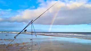 Beach Fishing on a Remote Beach | Multi-Species Sea fishing | Northumberland