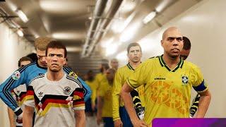 PES 2020 | BRAZIL Legends vs ALEMANIA Legends | Gameplay | PC