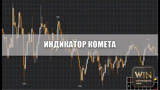 Точный индикатор Комета для бинарных опционов. Примеры сделок в PocketOption