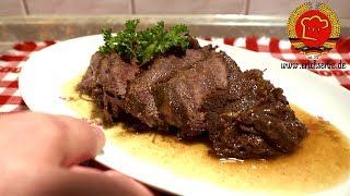 Schnell und einfach einen köstlichen Sauerbraten zubereiten mit diesem wunderbaren DDR Rezept