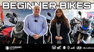 Motorbikes For Beginners - Where to start when buying your first bike! JOHN BANKS HONDA
