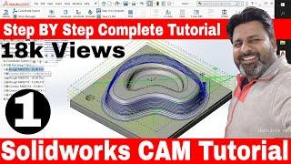 Solidworks Cam 2020 Tutorials | CNC Programming in Solidworks Cam Complete Tutorial from Start