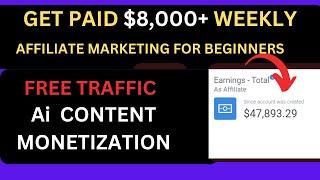 Get Paid $8,000+ Weekly On Digistore24 Affiliate Marketing For Beginners| Digital Marketing Tutorial