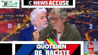 Cnews Accuse Quotidien de Raciste ! #pascalpraud #embrouille #yannbarthes #quotidien #thevoice